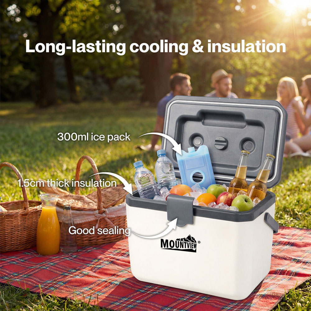 Mountview White Portable Cool Box 6L Image 3