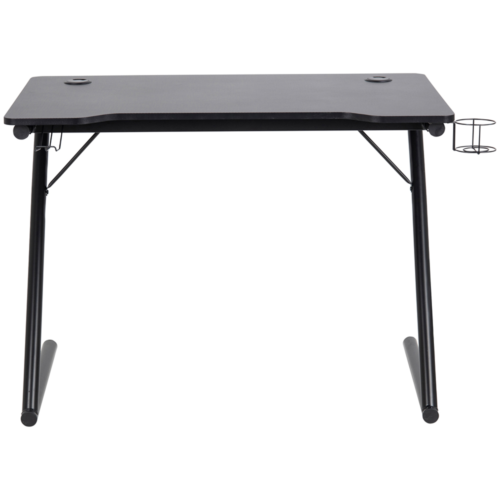 Florence Trooper Gaming Desk Black Image 3
