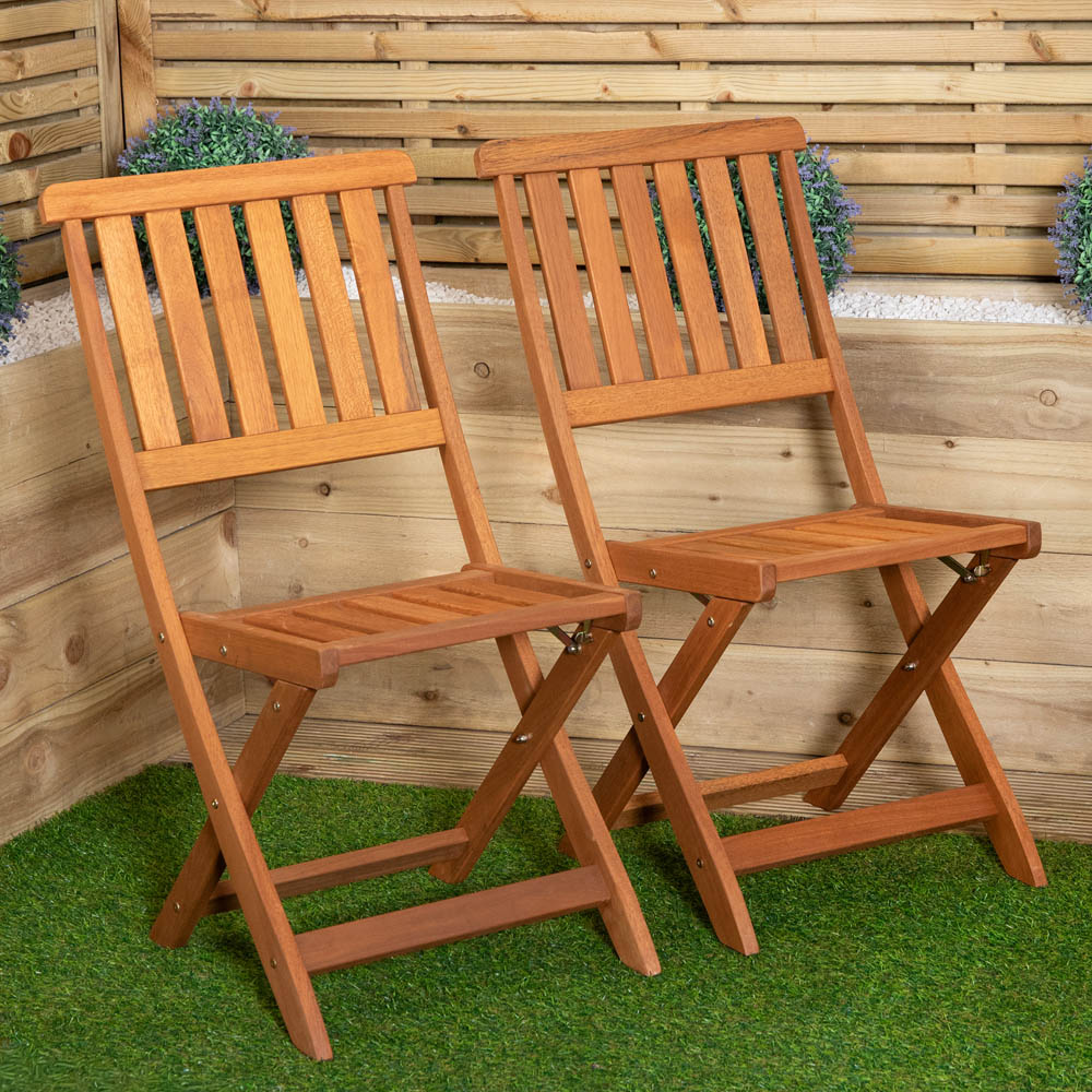 Samuel Alexander 6 Seater Wooden Rectangular Dining Bench Set with Green Parasol and Base Image 6