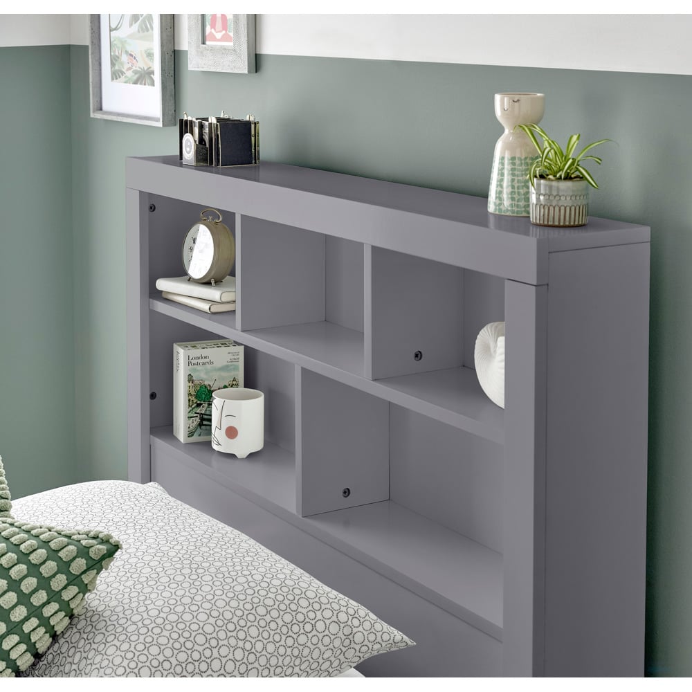 Bedmaster Oscar Grey Wooden Ottoman Bed Image 3