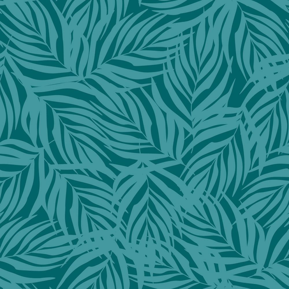 furn. Ayanna King Size Teal Duvet Set Image 6