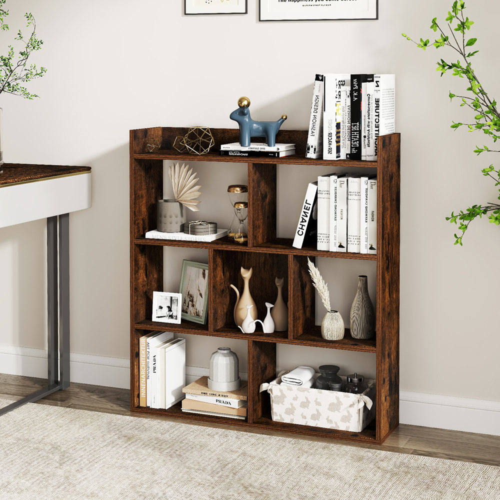 Costway 7 Shelf Coffee Cube Storage Unit Image 3