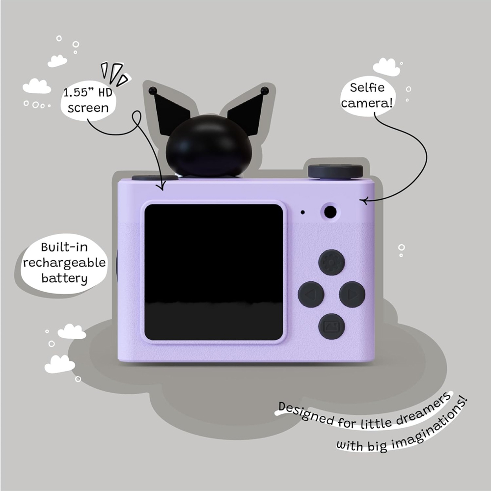Kiimento Kuromi Mini Kids Digital Camera and Video Camcorder Image 3