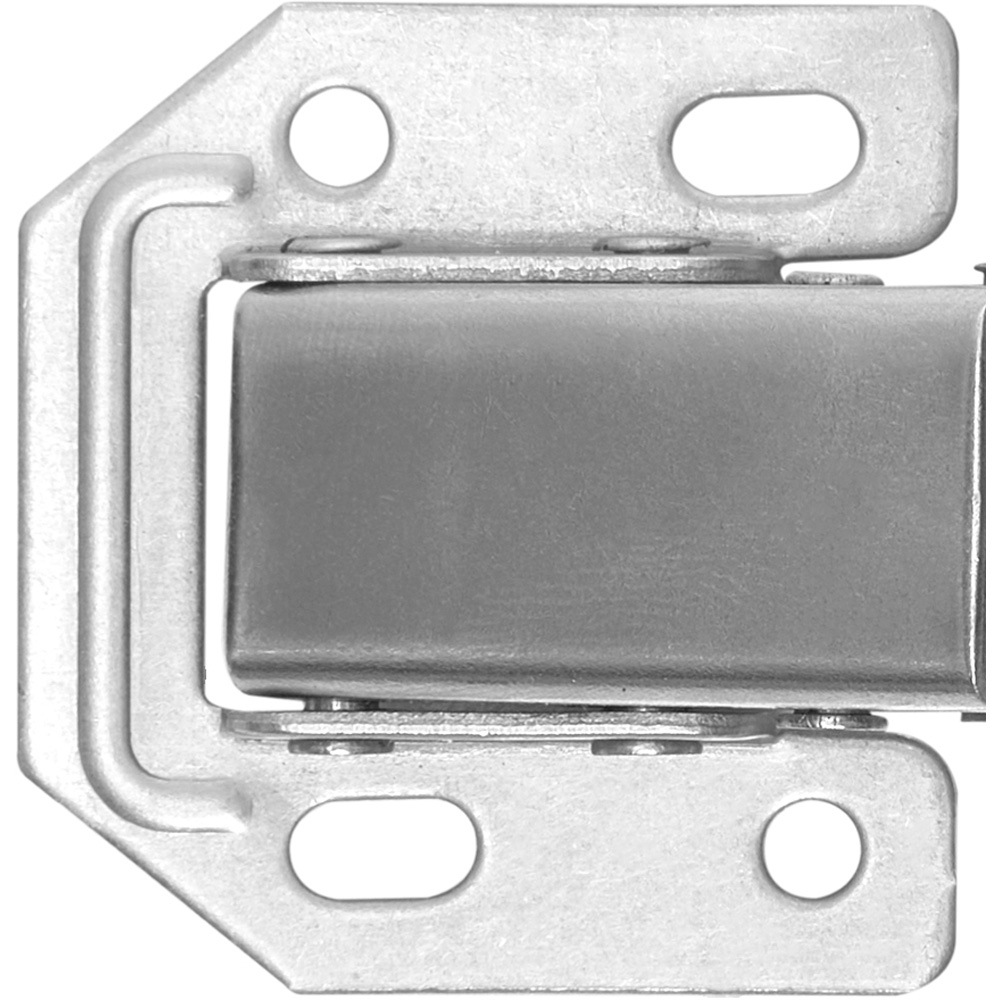 Living and Home Silver Cold-Rolled Steel Cabinet Door Hinge 6 Pack Image 5