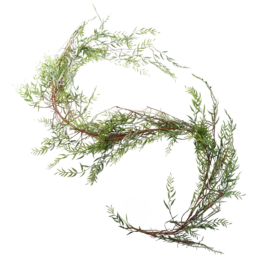 Leaf Trailing Willow Artificial Garland 200cm Image 1