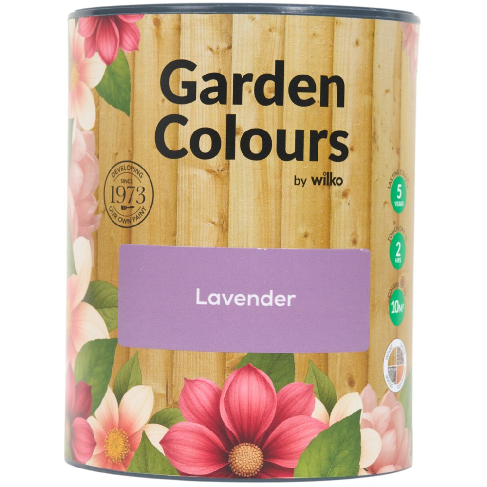 Wilko Garden Colours Lavender Wood Paint 1L Image 9