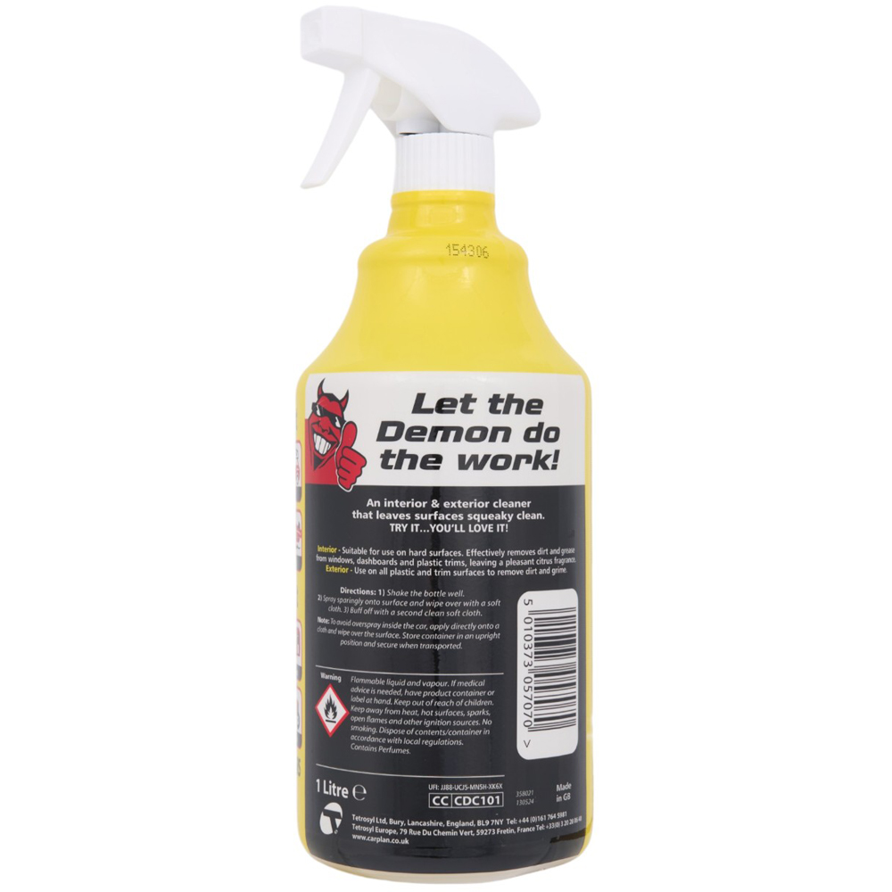 CarPlan Demon Interior and Exterior Cleaner Image 2