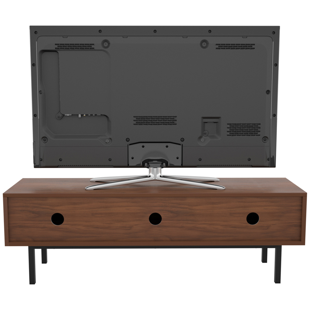 AVF Skyline Walnut and Black Marble TV Unit Image 9