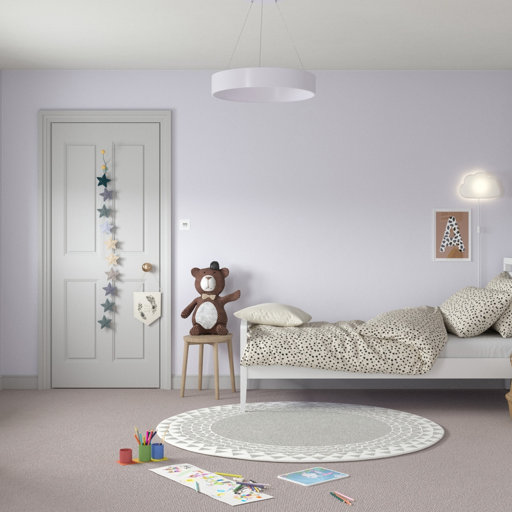 Dulux Trade Violet White Walls and Ceilings Vinyl Matt Paint 2.5L Image 4