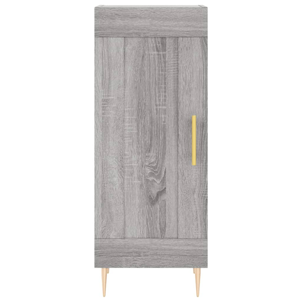 vidaXL 2 Door Grey Sonoma Highboard Image 8