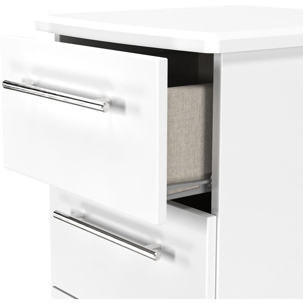 Crowndale Sherwood 5 Drawer Porcelain Matt Chest of Drawers Image 6