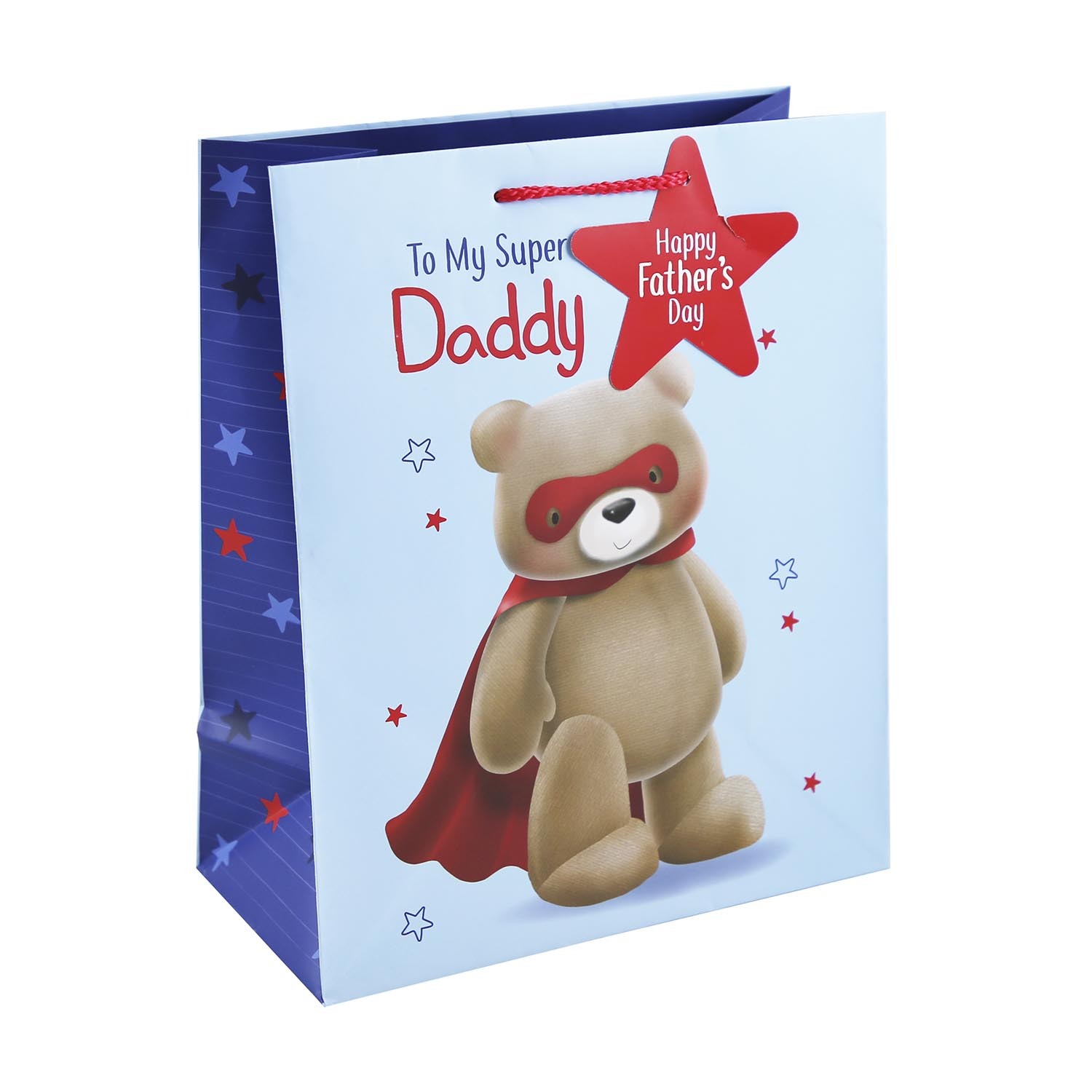 Cute Fathers Day Bear Bag Image