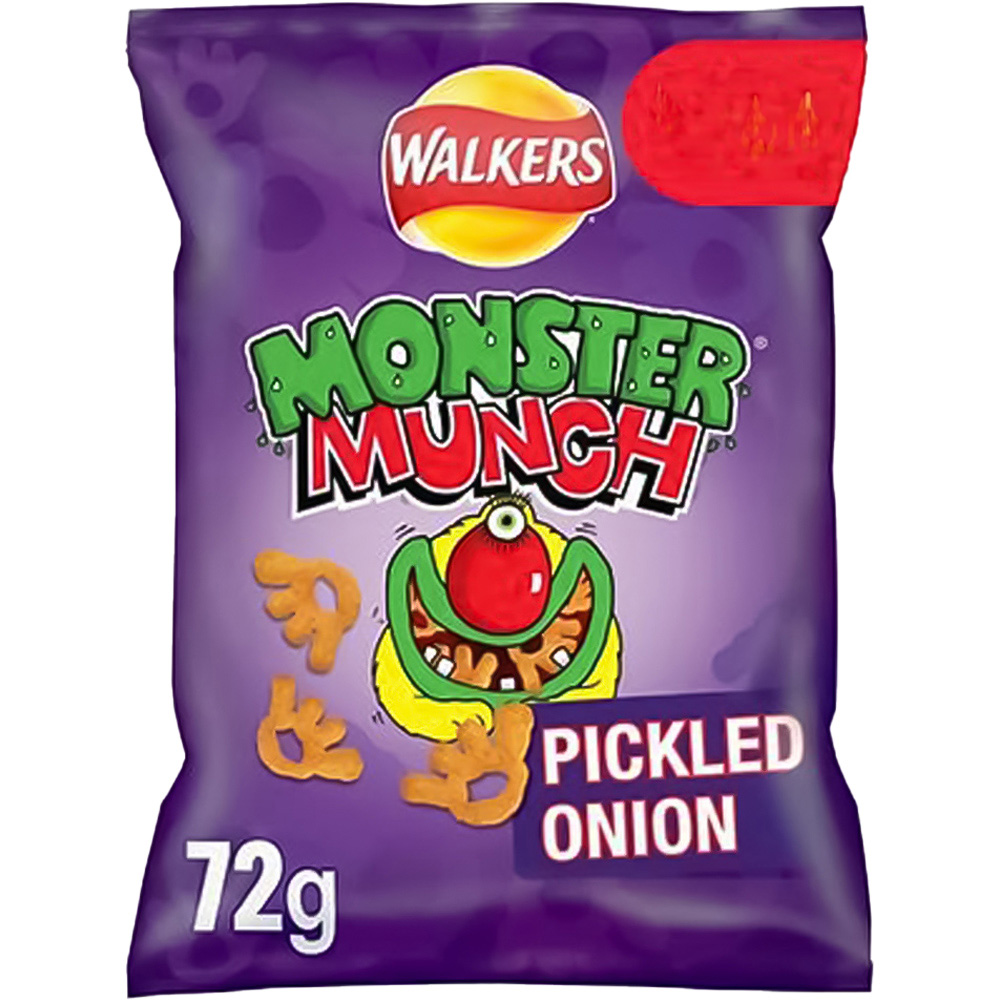 Walkers Monster Munch Pickled Onion 72g Image 1