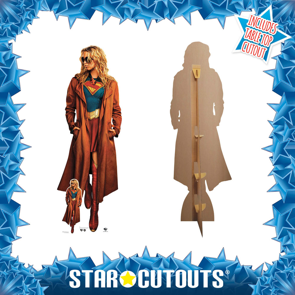 Star Cutouts Ltd Supergirl Milly Alcock Cutout 6.2ft Image 2
