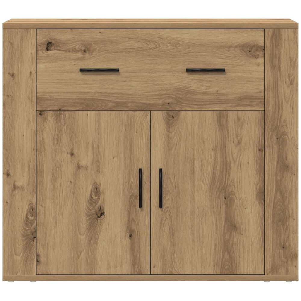 vidaXL 2 Door 2 Drawer Artisan Oak Sideboard Image 5
