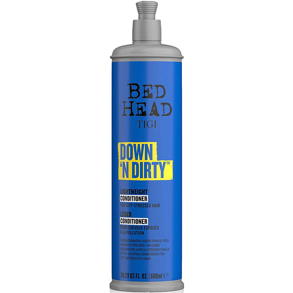TIGI Bed Head Down N' Dirty Detox and Repair Lightweight Conditioner 600ml 3 Pack Image 3