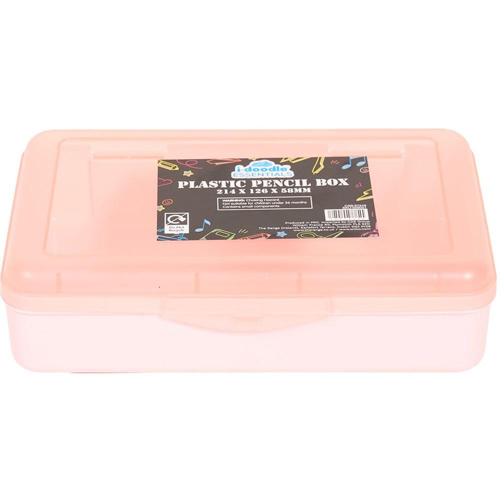 Rectangular Plastic Pencil Box Image 5