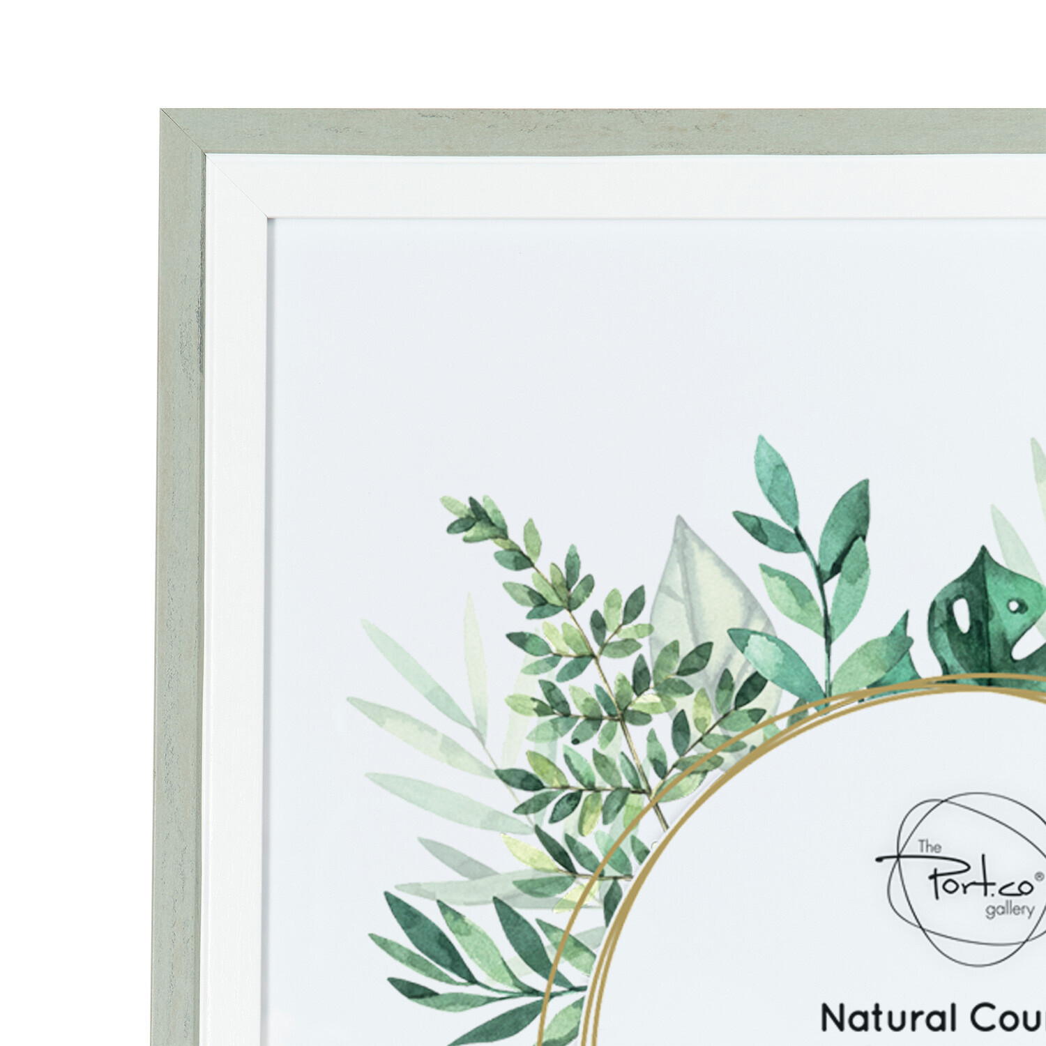 Natural Country Sage Frame - Grey / 12x10in Image 3