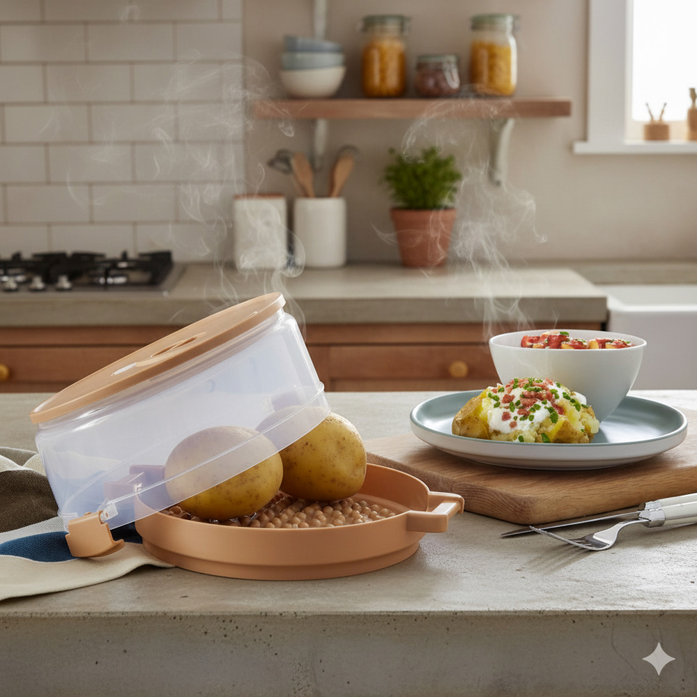 Avilo Jacket Potato Microwave Cooking Stand Image 6