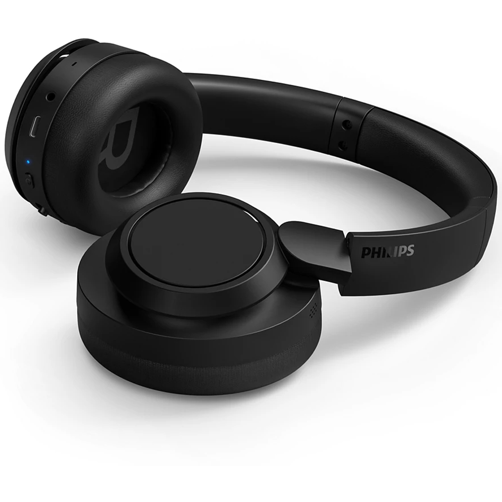 Philips 6000 Series TAH6509 Black Over-Ear Wireless Bluetooth Headphones Image 6