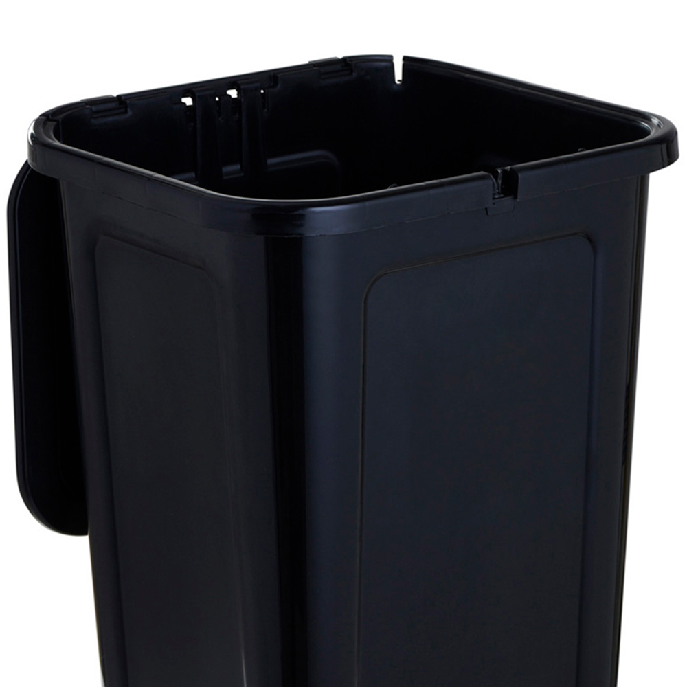 wilko Black 2-in-1 Recycling Bin 45L Image 5