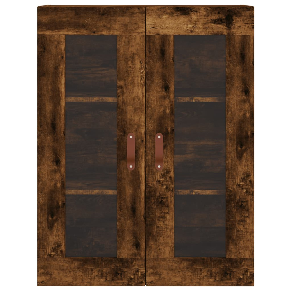 vidaXL 3 Door 3 Drawer Smoked Oak Highboard Image 6