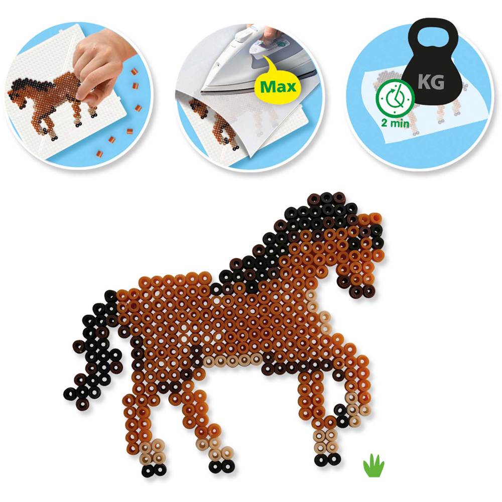 SES Creative Beedz Wild Horses Iron On Beads Kit 2100 Piece Image 5