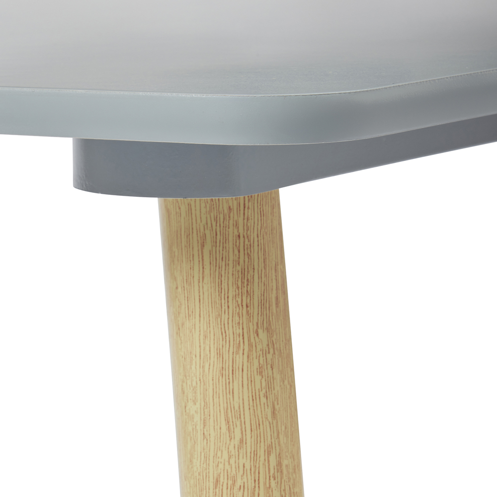 Liberty House Toys Kids Grey and Pinewood Table and Chair Set Image 6