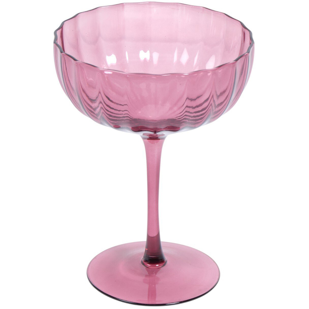 Plum Champagne Coupe Purple Image 1