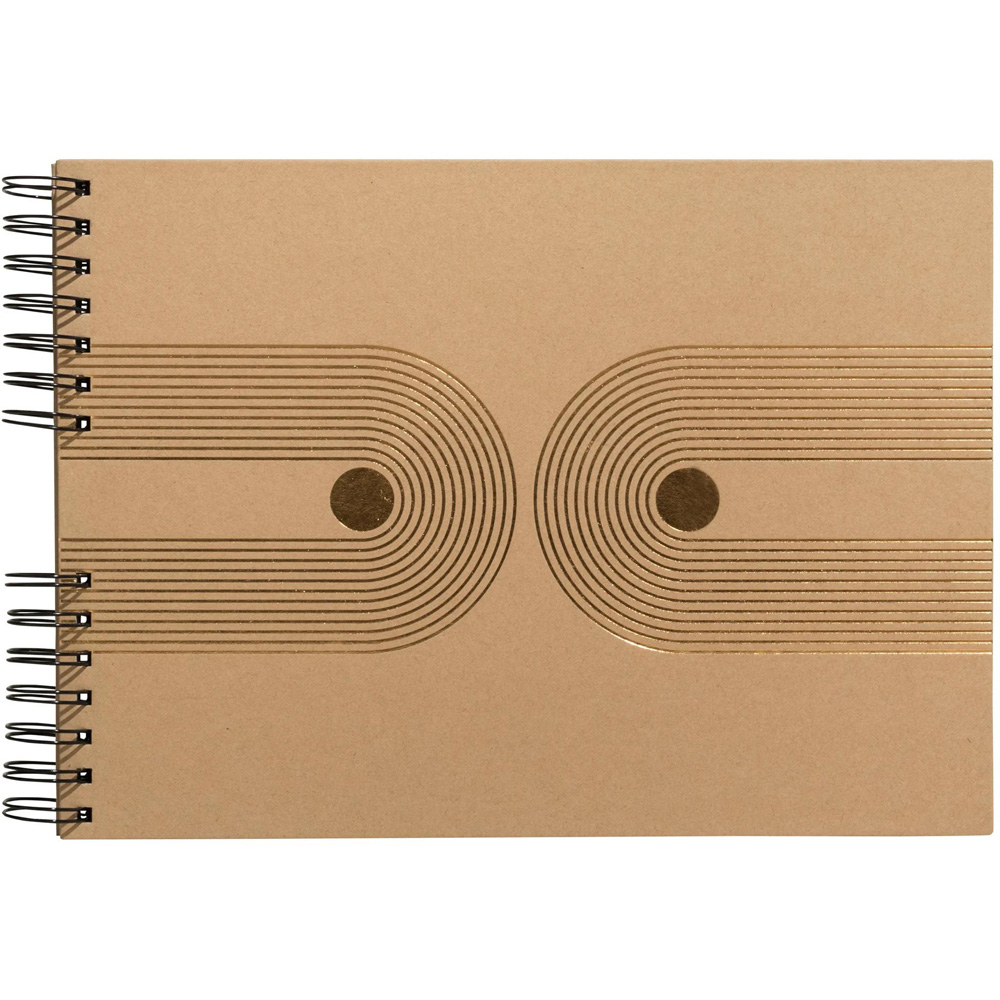 Exacompta Graphik Kraft Wirebound Photo Album 50 Sheets 150 Photos Image 3