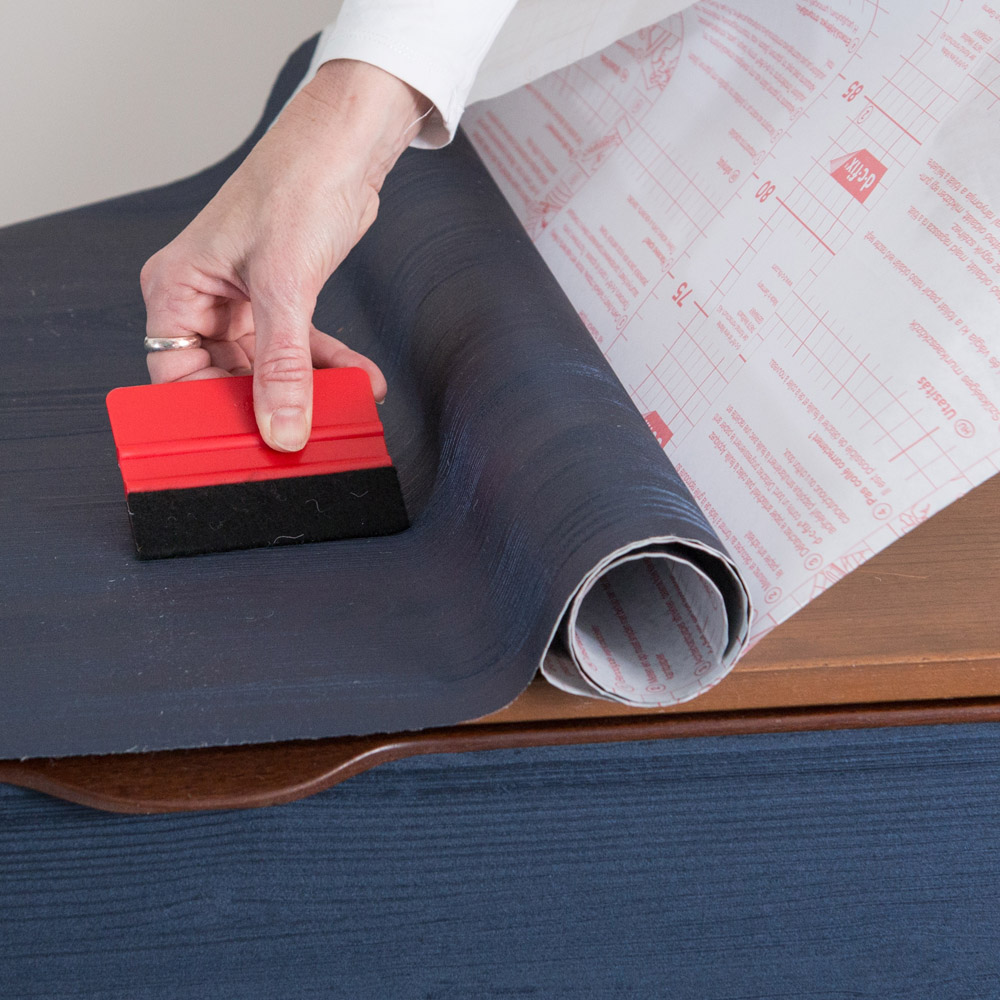 d-c-fix Quadro Navy Blue Sticky Back Plastic Vinyl Wrap Film 67.5cm x 1.5m 6 Pack Image 3