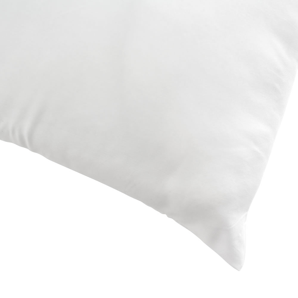 Wilko White Washable Supersoft Medium Pillows 2 Pack Image 3