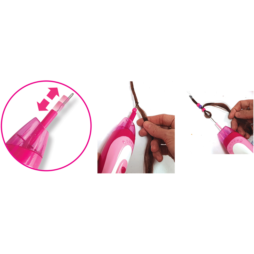 Small World Toys Kids Handheld Hair Beader   Image 5