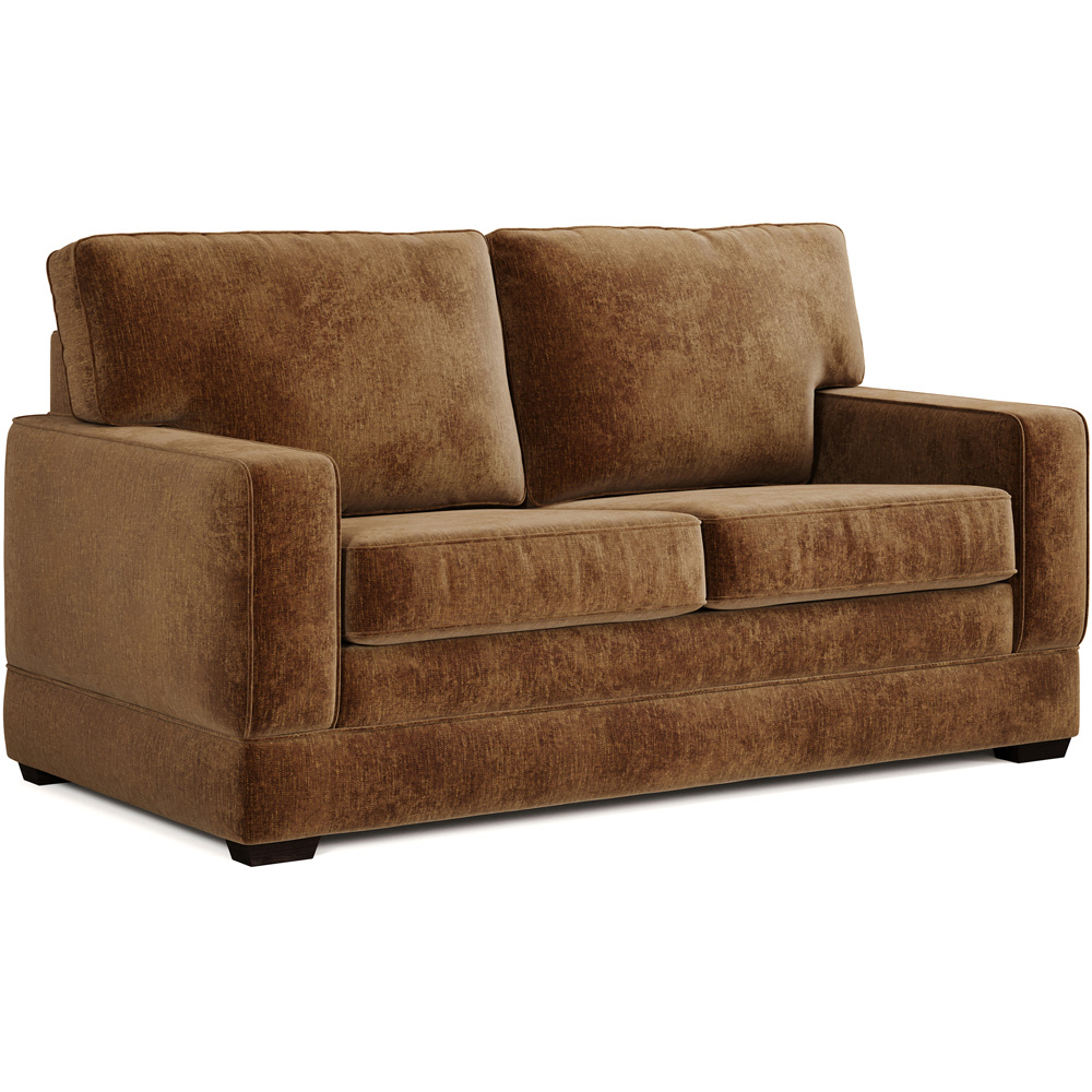 Jay-Be Urban 2 Seater Cosy Chenille Cork Sofa Bed with e-Pocket Mattress Image 2