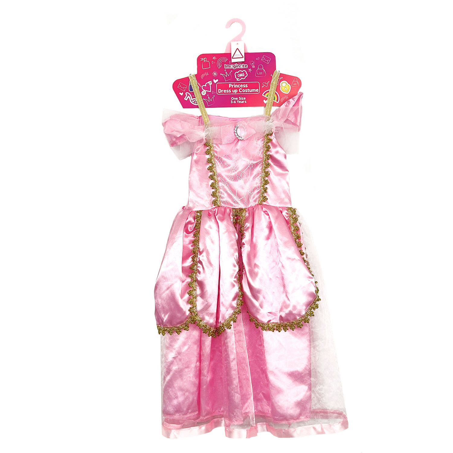 Princess Dress up Costume - Multicolour Image 2