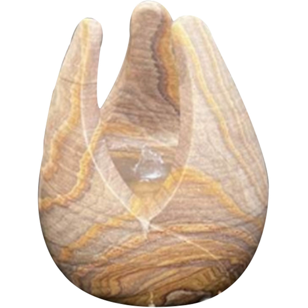 Tranquillity Sandstone Tulip Mains Powered LED Water Feature 50cm Image 1