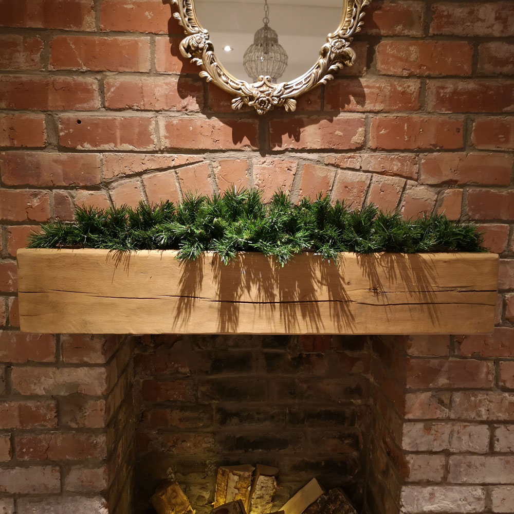 Samuel Alexander Green Kateson Fir Artificial Christmas Swag with 108 Tips 90cm Image 2