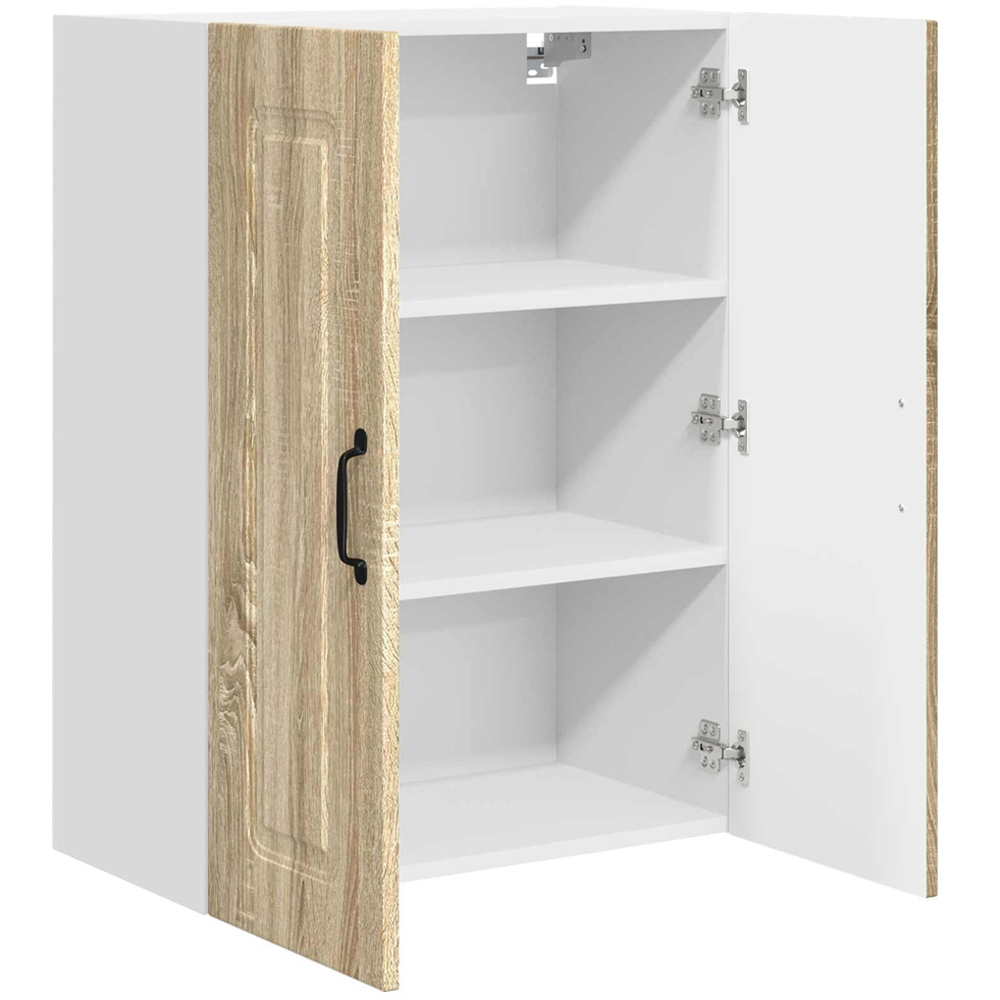 vidaXL Kalmar 2 Door Sonoma Oak Wall Kitchen Cabinet Image 5