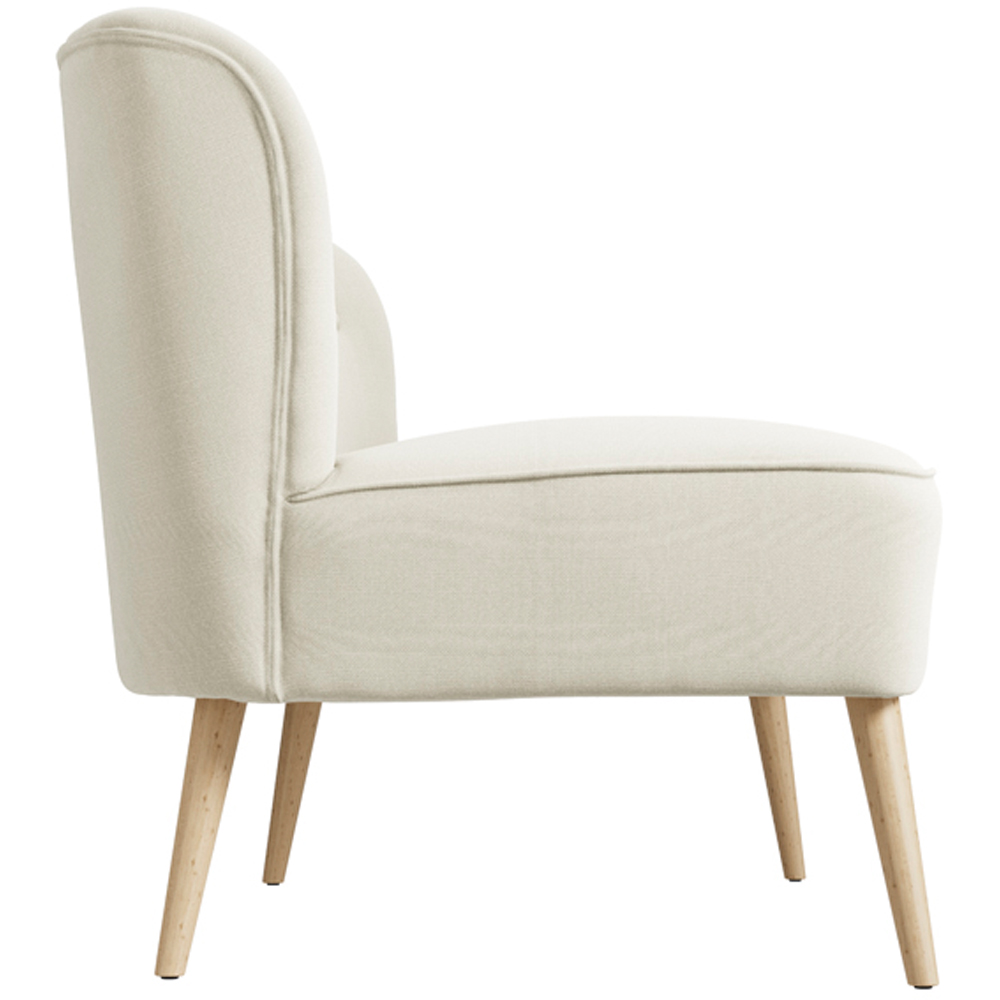 Beau 2 Seater Sand Blonde Wood Sofa Image 4