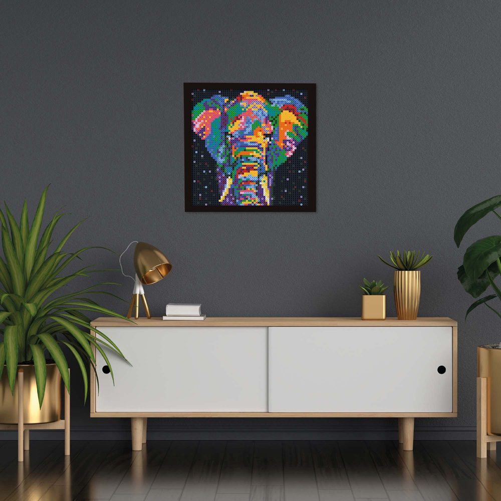 SES Creative Beedz Art Elephant Fantasy Iron On Beads Kit 5000 Piece Image 4