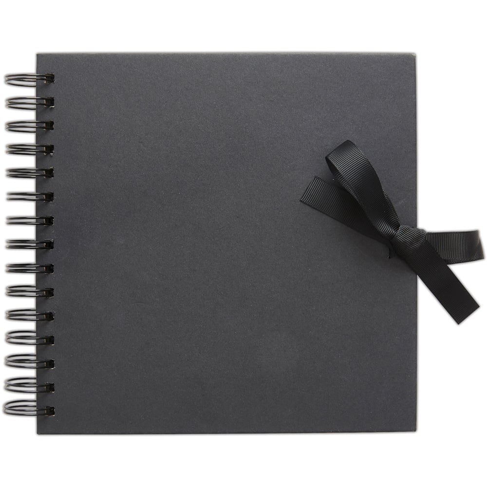 Papermania 8 x 8 inch Black Scrapbook 40 Sheets 200gsm Image 2