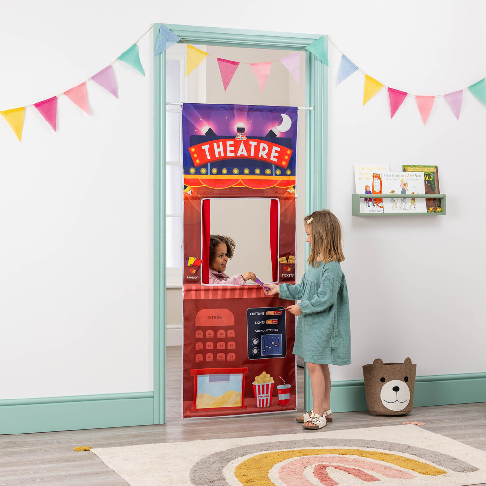 Toyrific Pop Up Playtown Theatre Role Play Curtain Image 4
