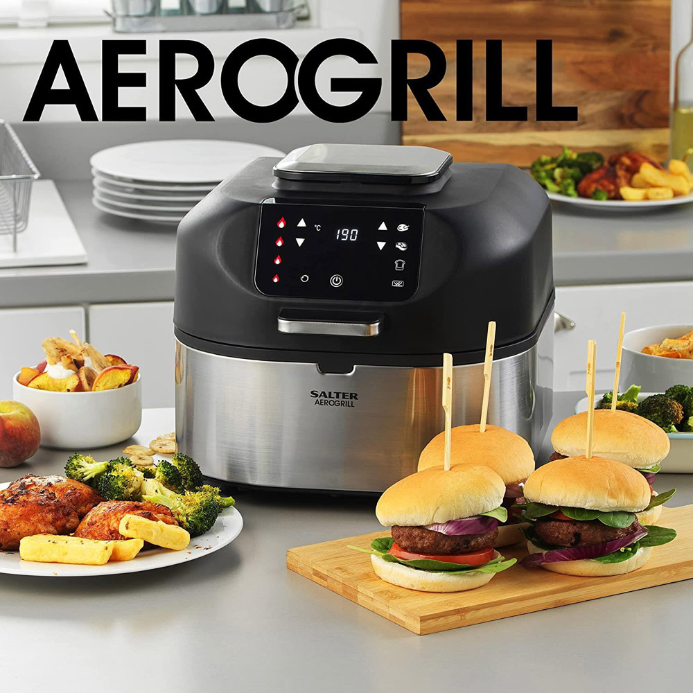 Salter EK4549 5-in-1 Aerogrill Tabletop Multicooker 1750W Image 8