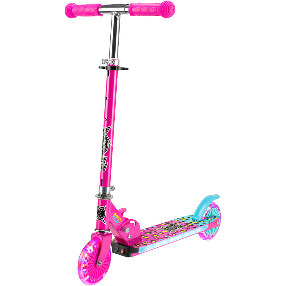 Xootz Pink Wild Rider LED Scooter Image 1