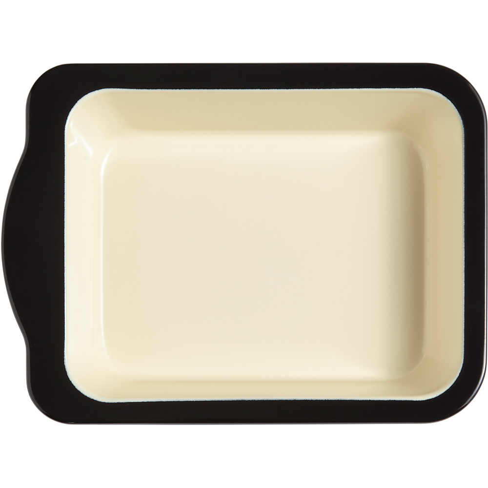 Wham Baker & Salt 22cm Set of 2 Two Tone Enamel Baking Dish Image 1