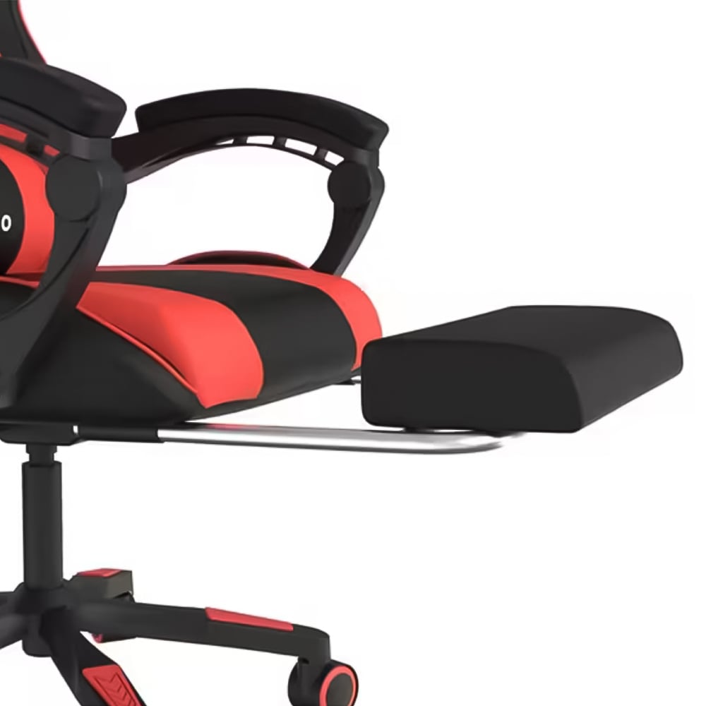Alivio Red Ergonomic Massage Gaming Chair Image 3
