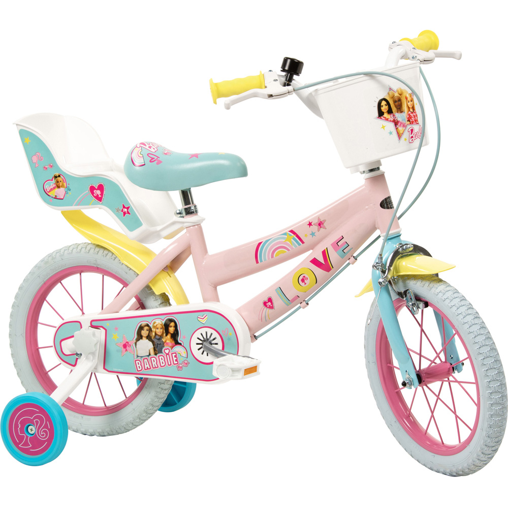 Toimsa 14 Inch Barbie Freewheeling Bicycle Image 1