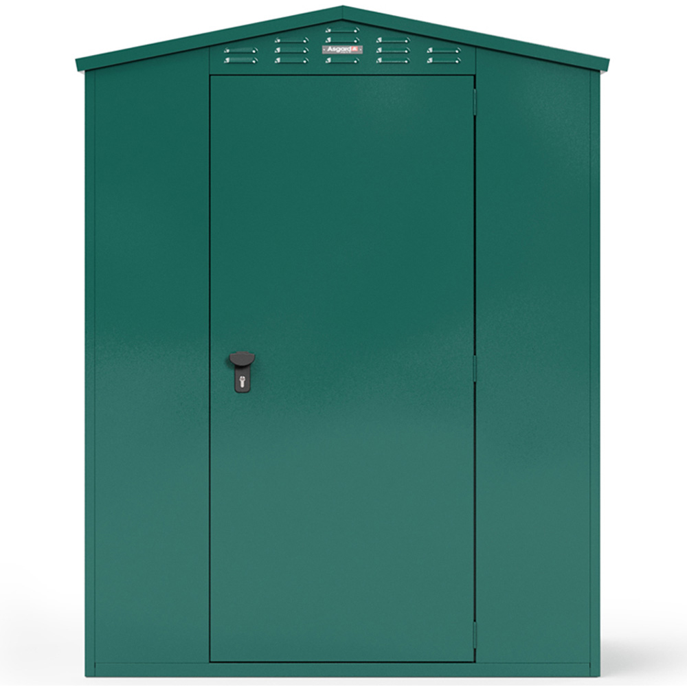 Asgard Flexistore 5 x 11ft Green Apex Garden Shed Image 3