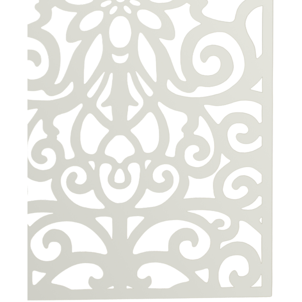 Arched Metal Indoor and Outdoor Wall Screen Neutral Image 4