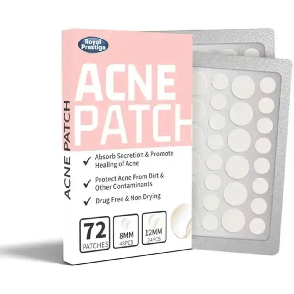 Dyzi 72 Invisible Salicylic Acid Pimple Stickers for Zits and Blemishes Image 2